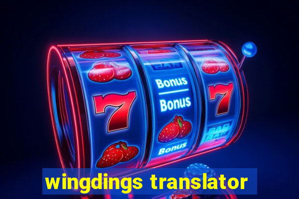 wingdings translator